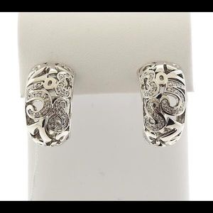 Franck Muller Talisman 18k diamond earrings